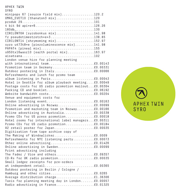 Aphex Twin - Syro - 3LP