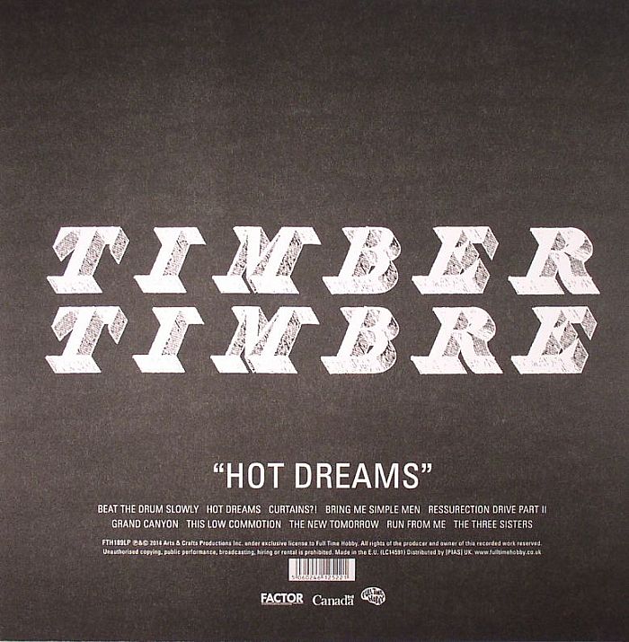 Timber Timbre - Hot Dreams - CD - Image 2