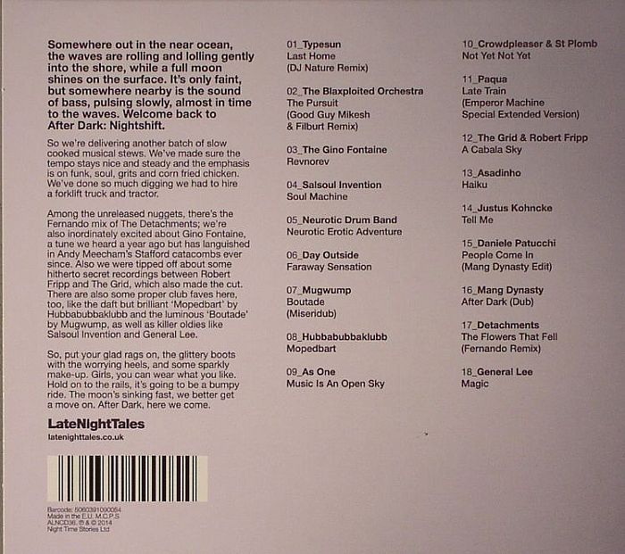 V/A - After Dark: Nightshift - 2LP - Image 2