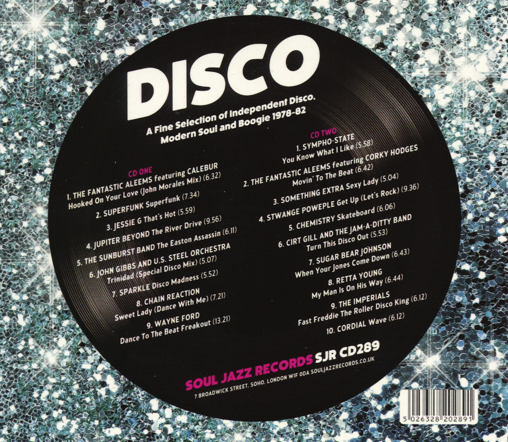 V/A - Disco: A Fine Selection Of Independent Disco, Modern Soul And Boogie 1978-82 - 2CD - Image 2