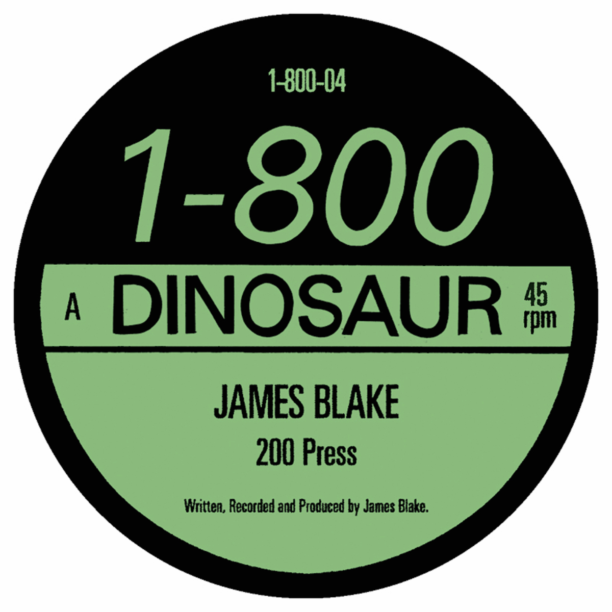 James Blake - 200 Press - 12"+7"