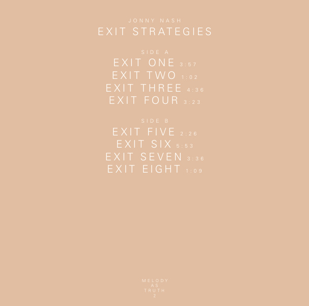 Jonny Nash - Exit Strategies - LP - Image 2
