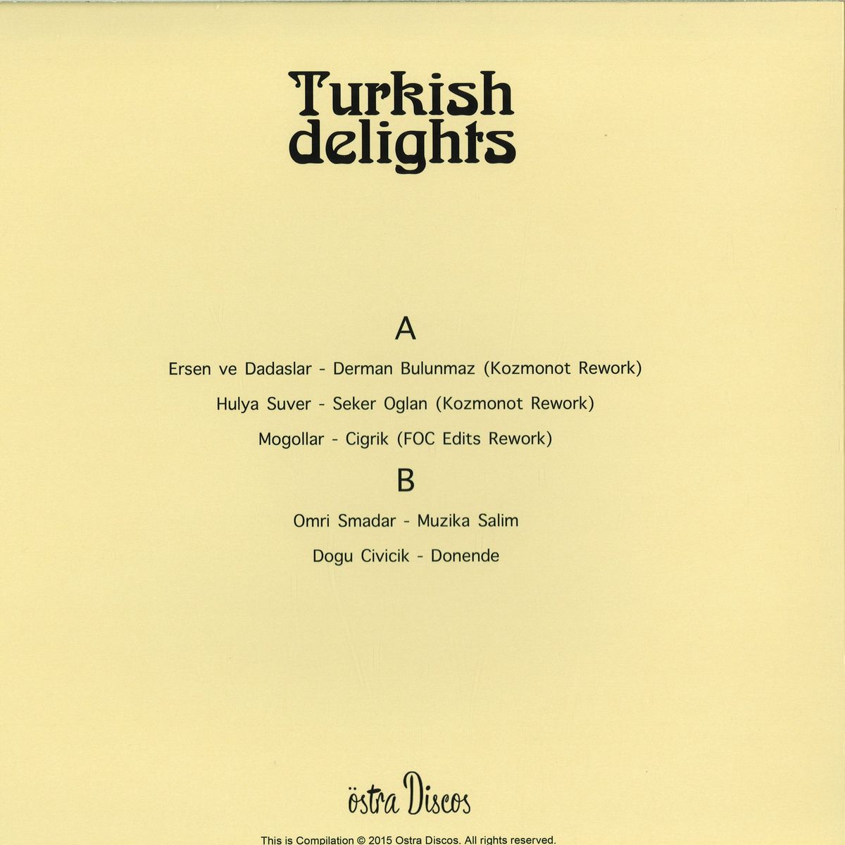 V/A - Turkish Delights - 12" - Image 2