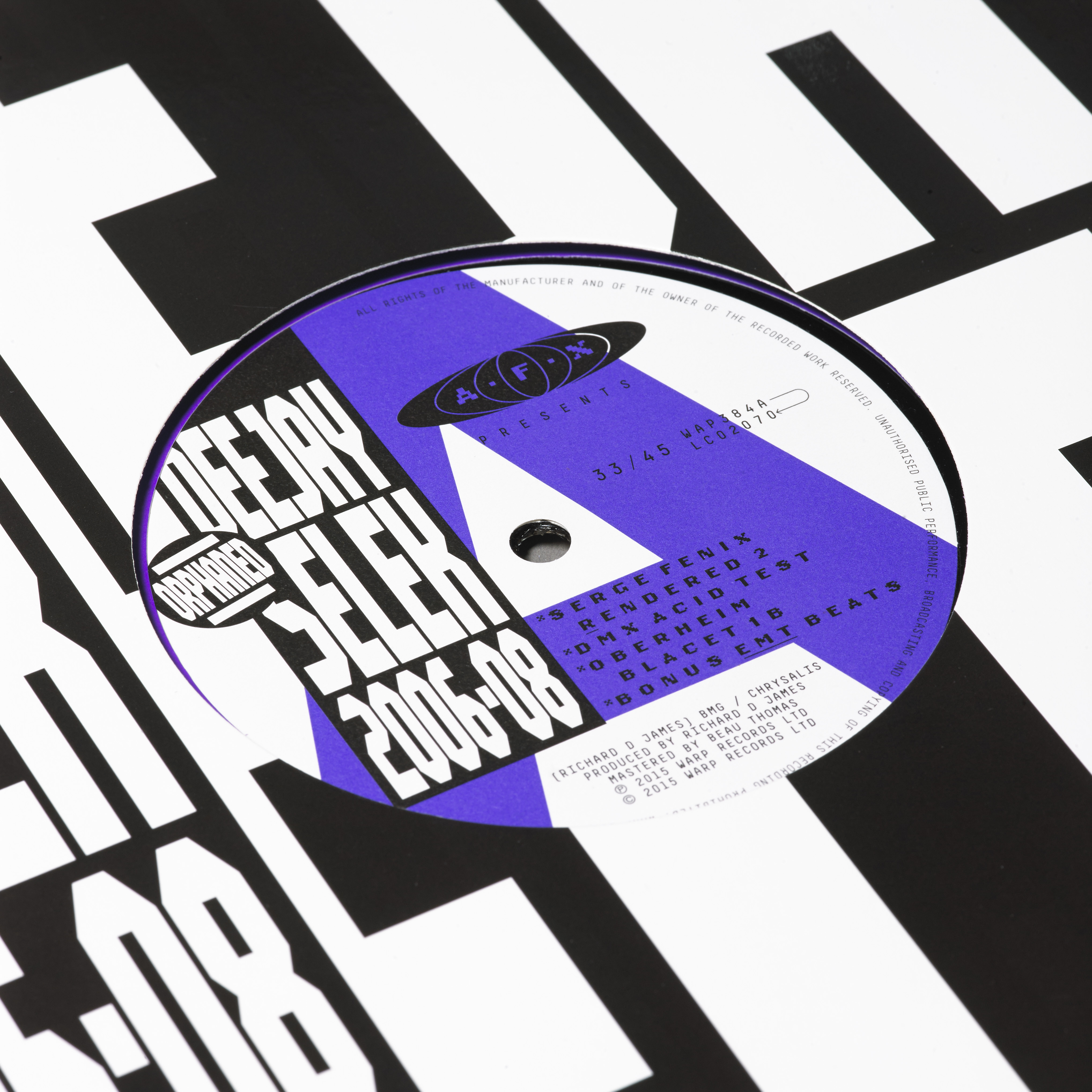 AFX - Orphaned Deejay Selek 2006-2008 - EP - Image 2