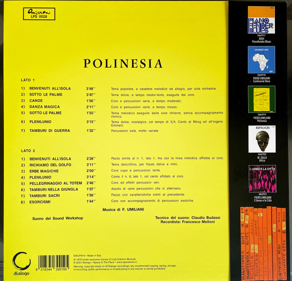 Piero Umiliani - Polinesia - LP - Image 2