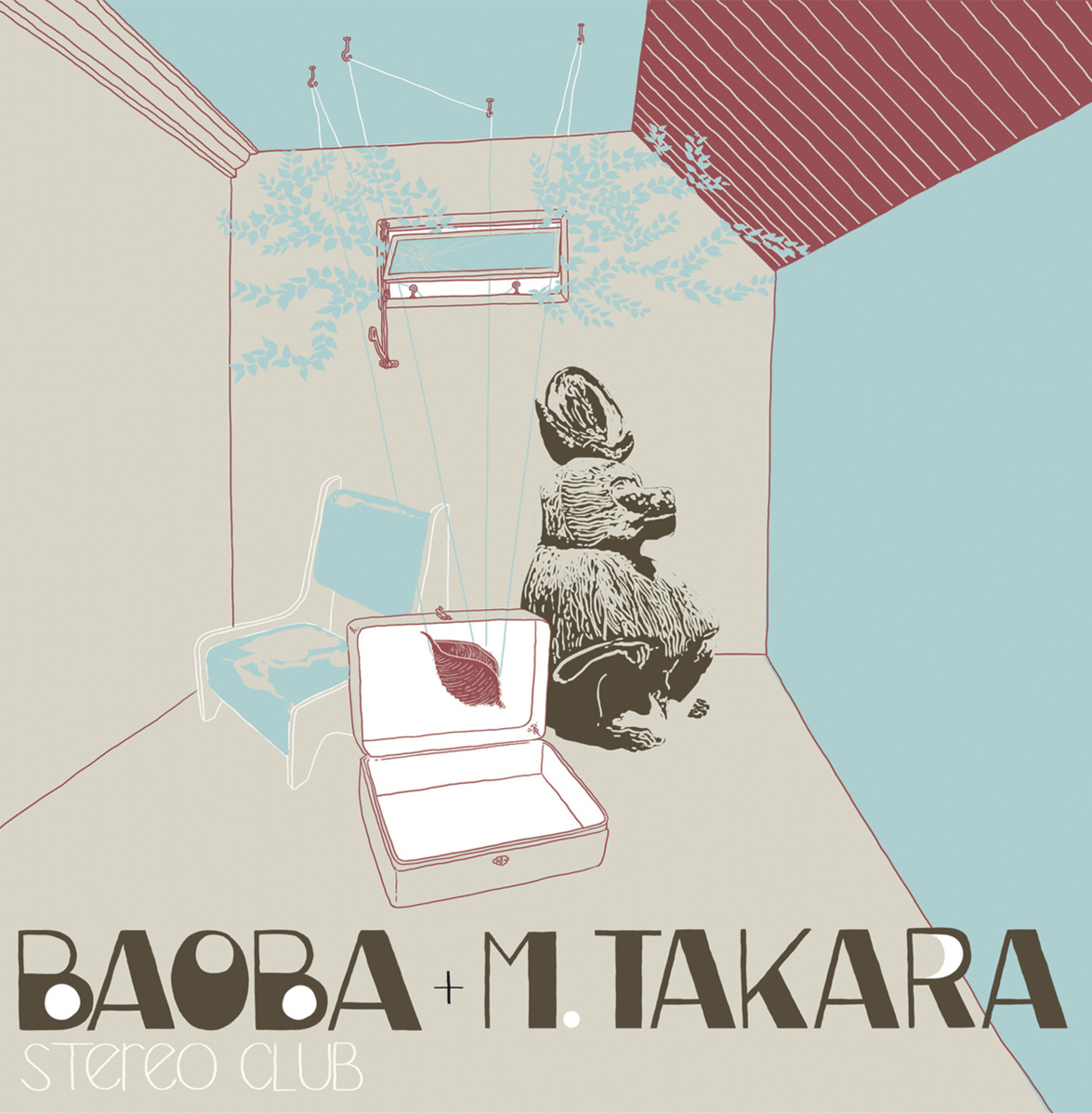 Baoba Stereo Club + M. Takara - S/T - 10"