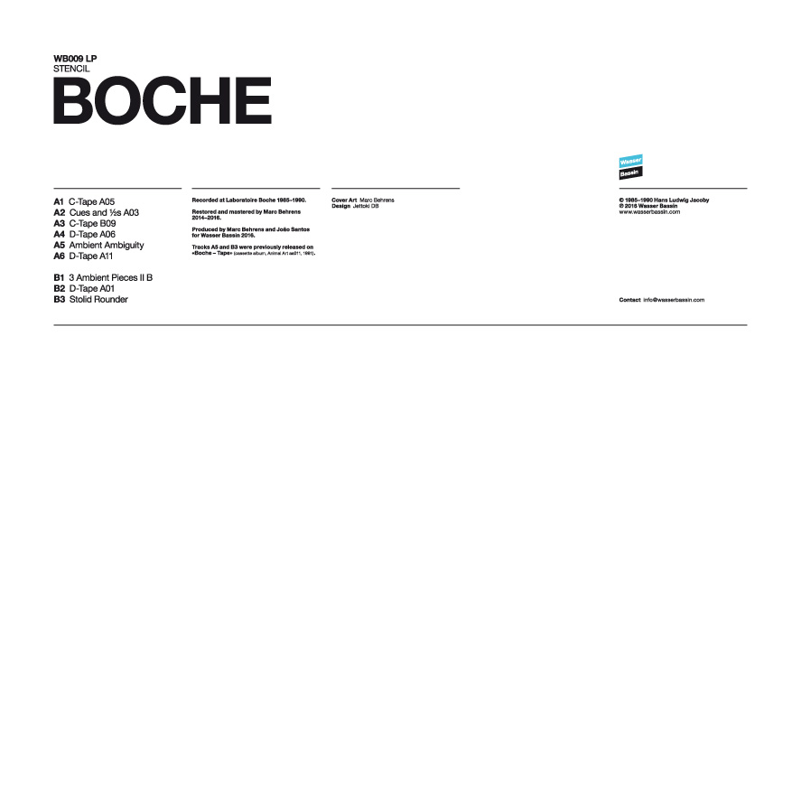 Boche - Stencil - LP + Postcard - Image 2