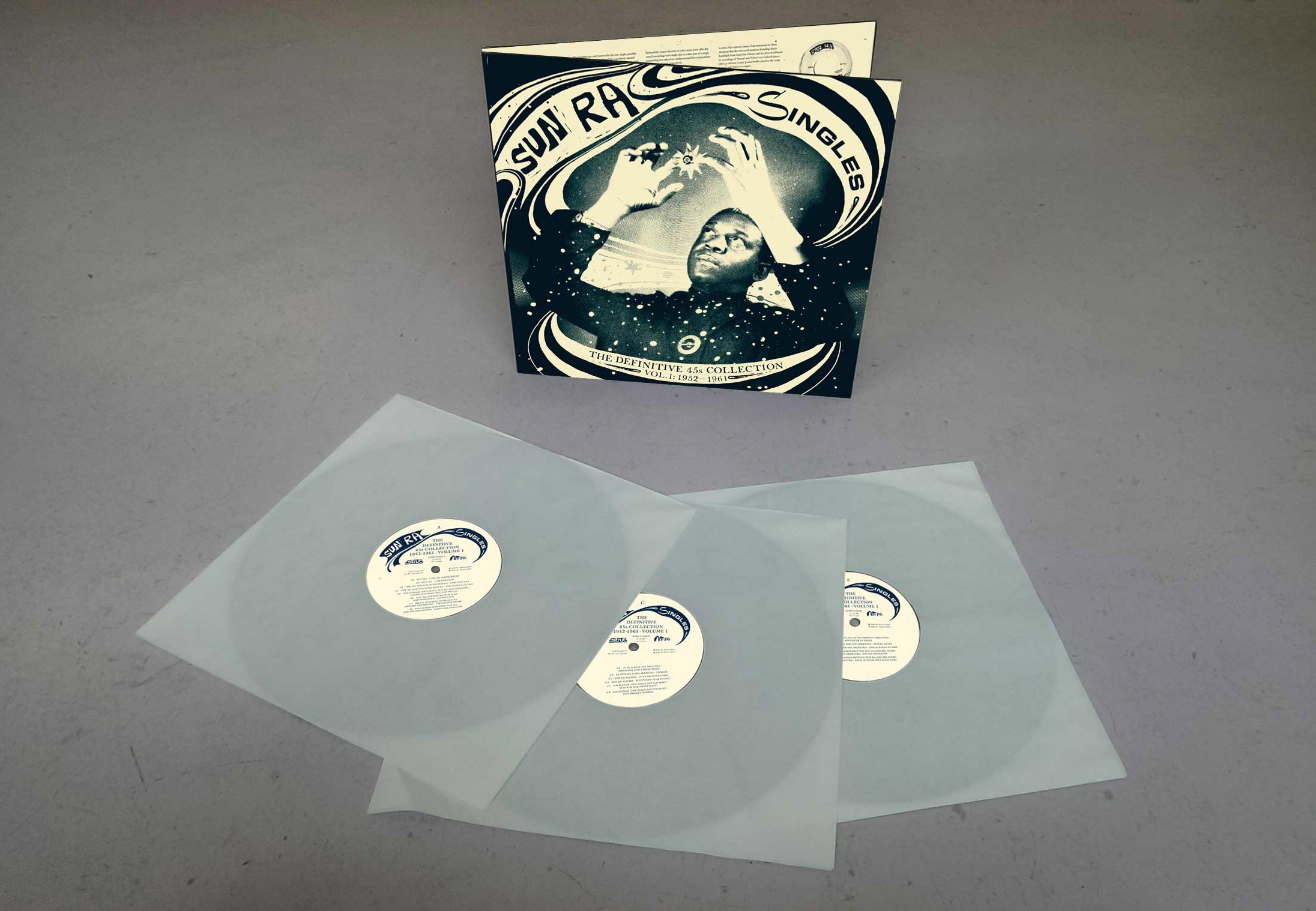 Sun Ra - Singles: The Definite 45s Collection 1952-1961 - Vol.1 - 3LP - Image 2