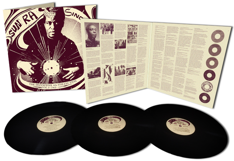 Sun Ra - Singles: The Definite 45s Collection 1962-1991 - Vol.2 - 3LP - Image 2