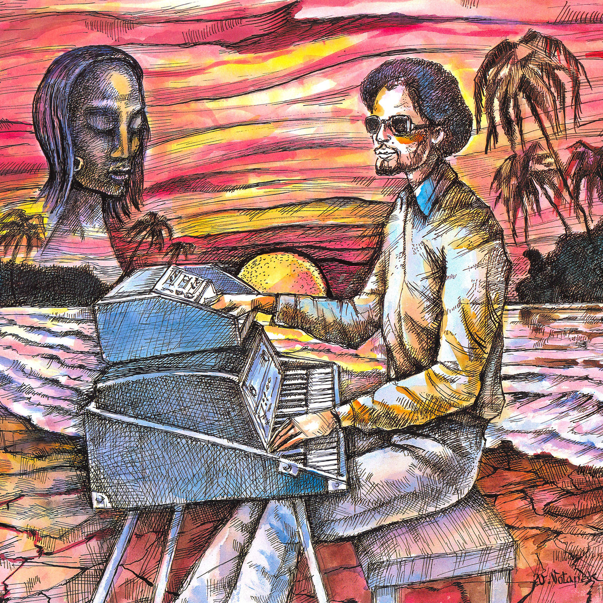 Haile M. Ghiorgis - Man Biye? / Happy Disco Song - 7"