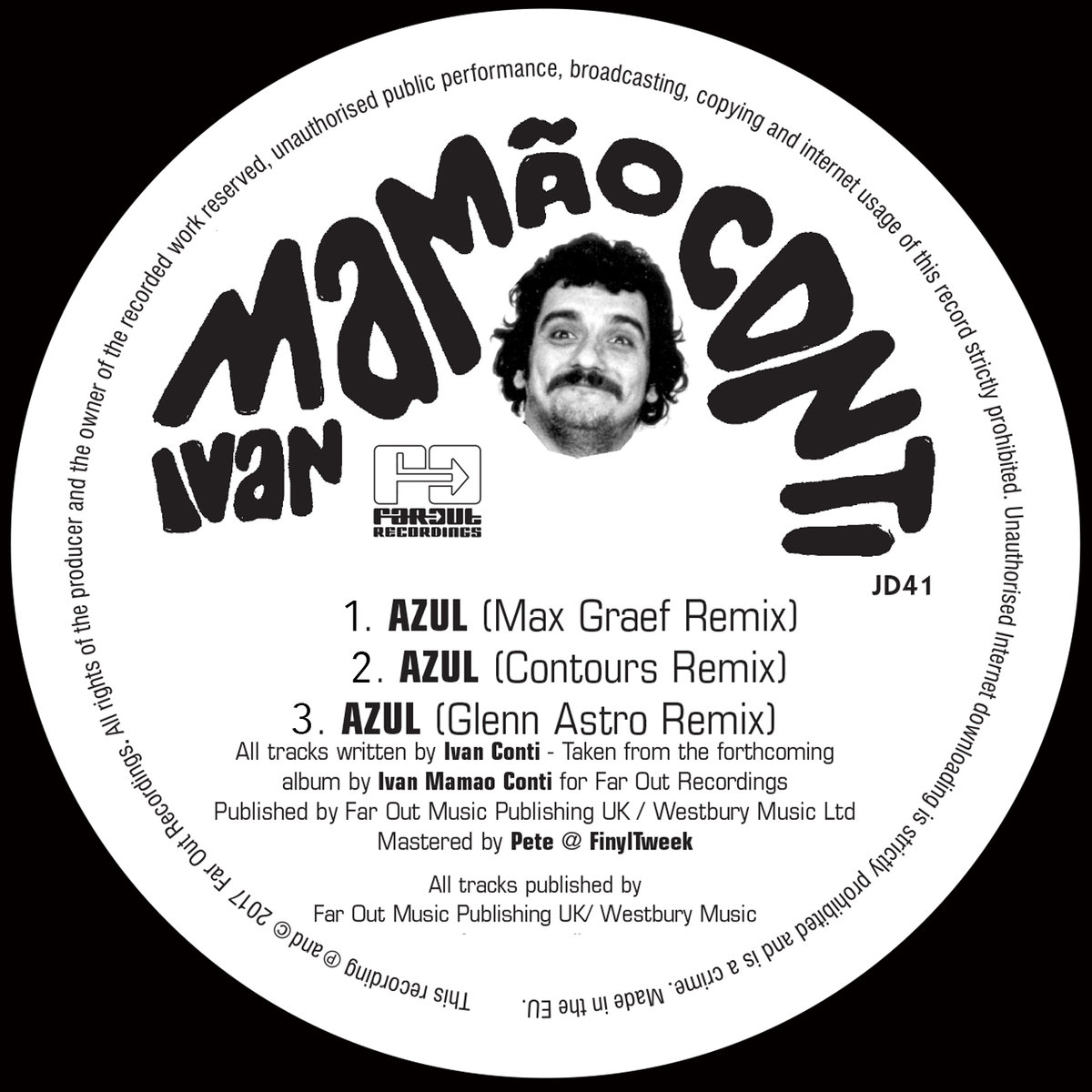 Iva Conti - Azul - Remixes - 12" - Image 2