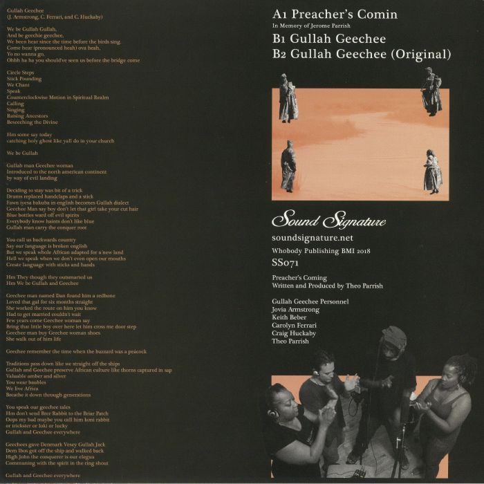 Theo Parrish - Preacher's Comin - 12" - Image 2