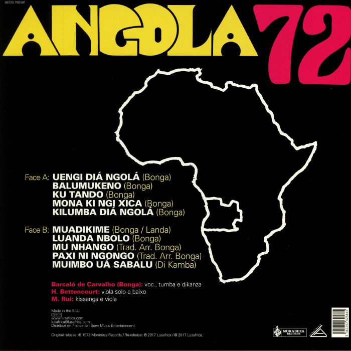 Bonga - Angola 72 - LP - Image 2