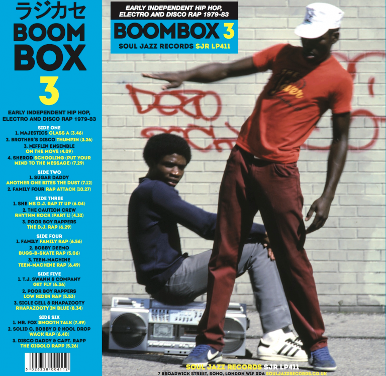 V/A - Boombox 3 - Early Independent Hip Hop, Electro and Disco Rap 1979 - 83 - 2CD - Image 2