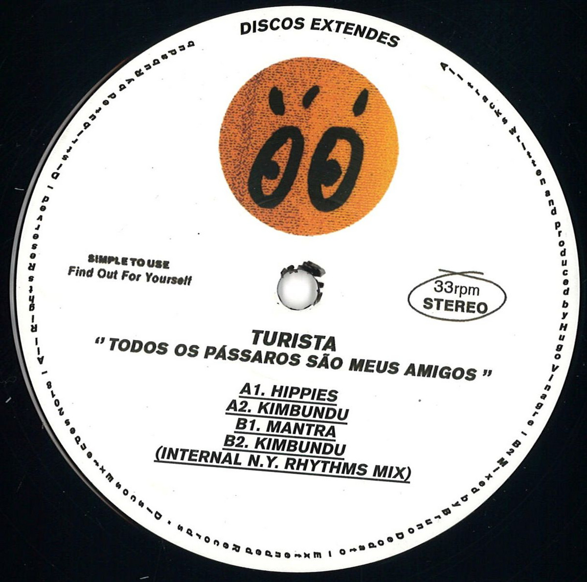 Turista - Todos Os Pássaros São Meus Amigos - 12" - Image 2