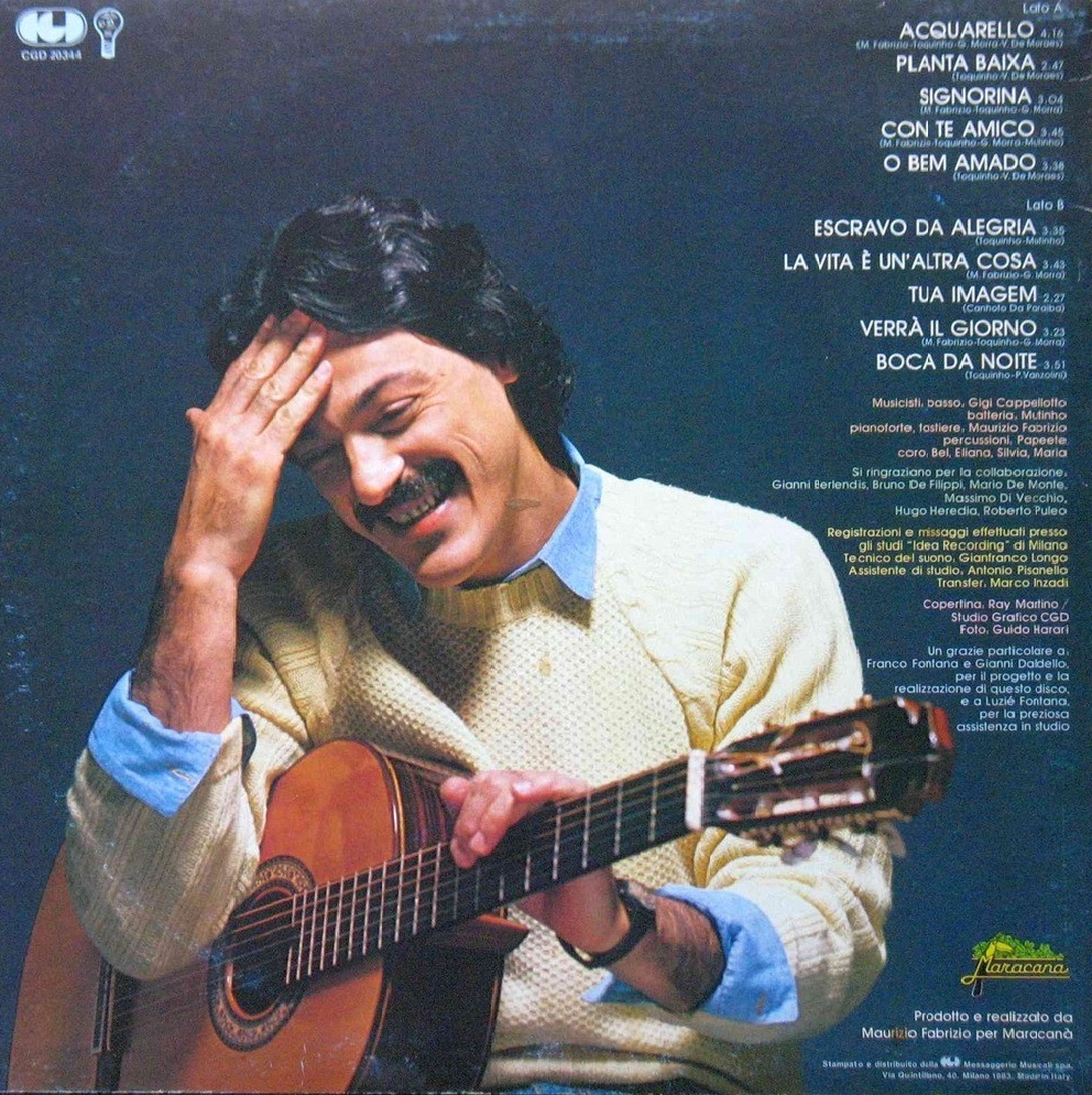 Toquinho - Acquarello - LP - Image 2
