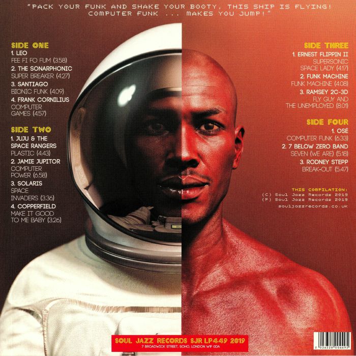 V/A - Space Funk - Afro Futurist Electro Funk In Space 1976-84 - 2LP - Image 2