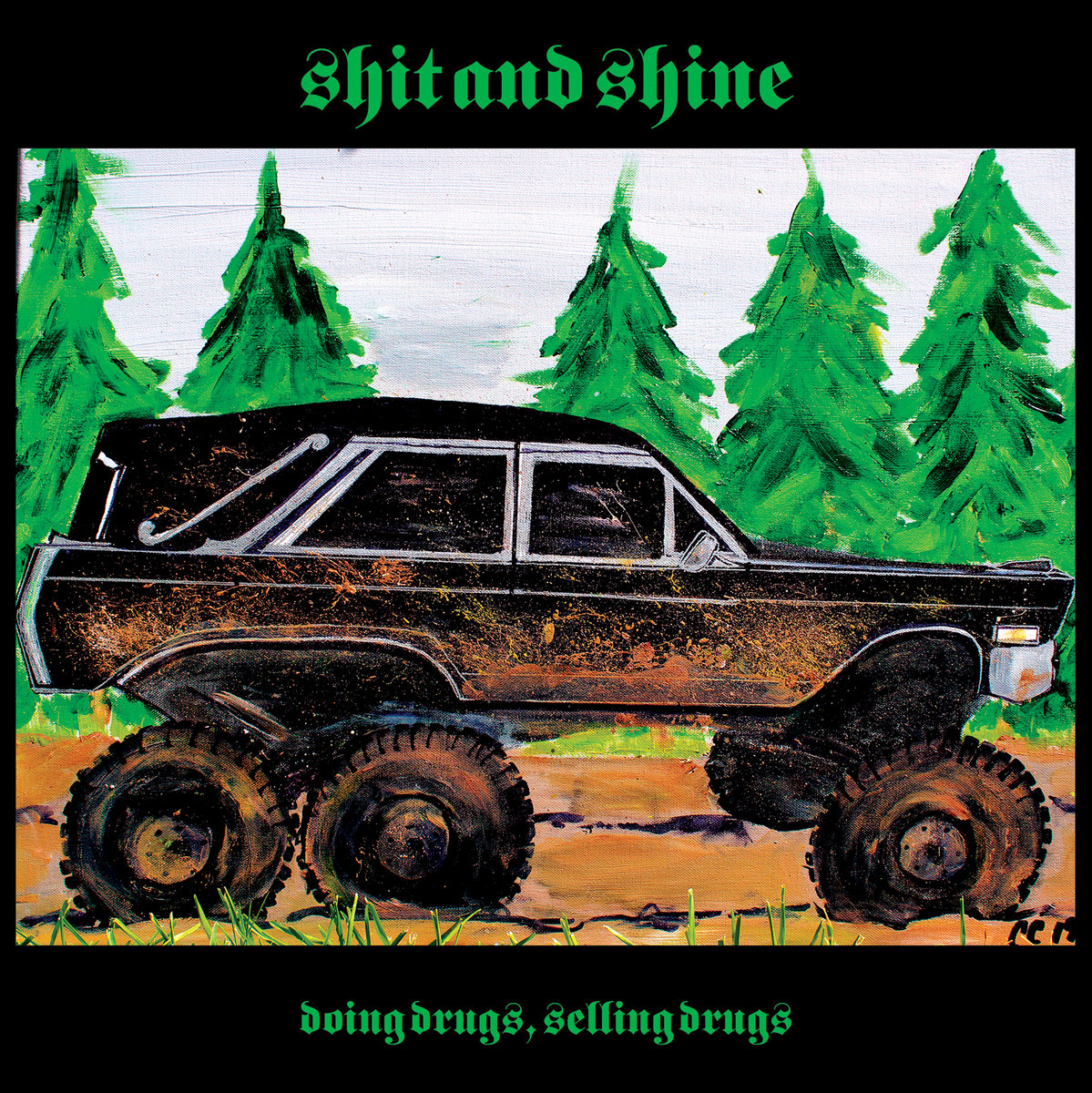 Shit And Shine - Doing Drugs, Selling Drugs - LP (Coloured)