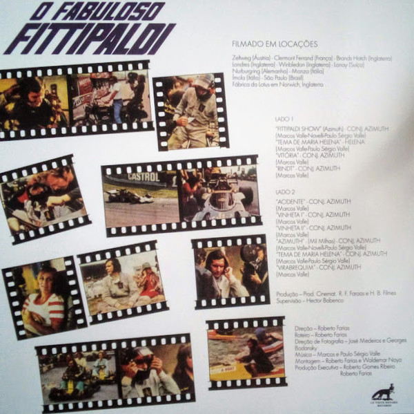 Marcos Valle, Paulo Sérgio Valle, Conjunto Azimuth - O Fabuloso Fittipaldi - LP - Image 2