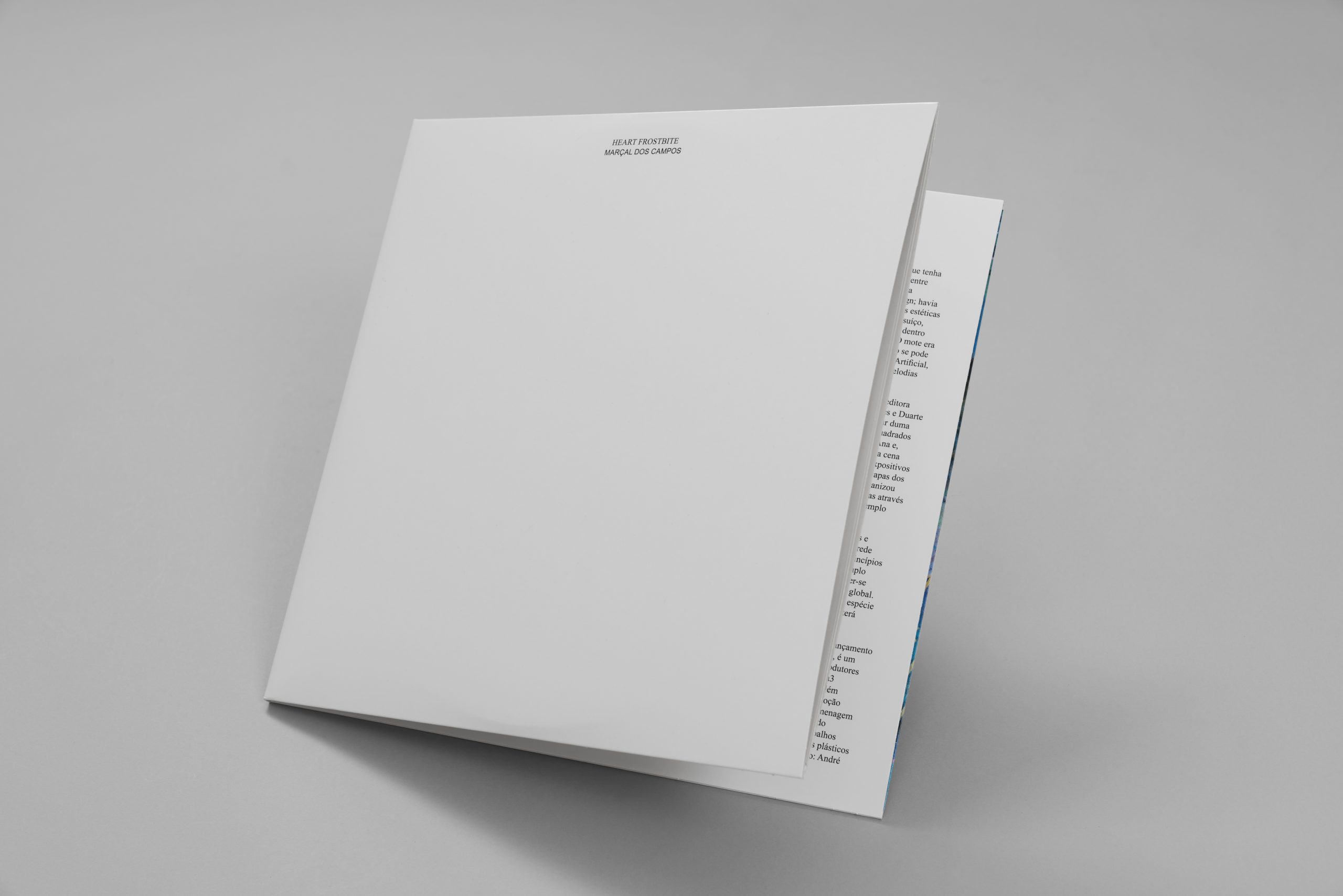 Marçal Dos Campos/Ana3 & Marçal Dos Campos - Heart Frostbite/New Emotion Revisited 2002-2015 - 2LP (Gatefold)