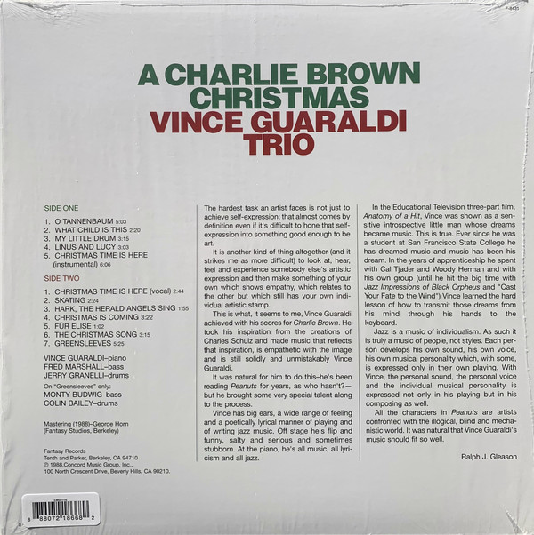 Vince Guaraldi - A Charlie Brown Christmas - LP (Lenticular Version) - Image 2