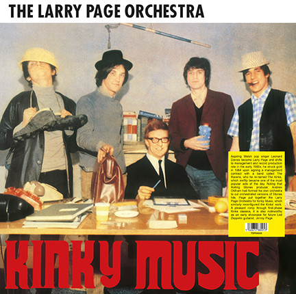 The Larry Page Orchestra - Kinky Music - LP