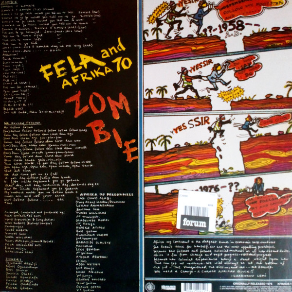 Fela And Afrika 70 - Zombie - LP - Image 2