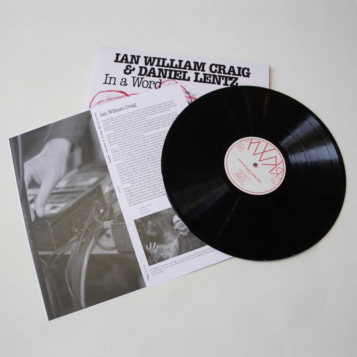 Ian Williams Craig & Daniel Lentz - FRKWYS Vol.16: In A Word - LP - Image 2