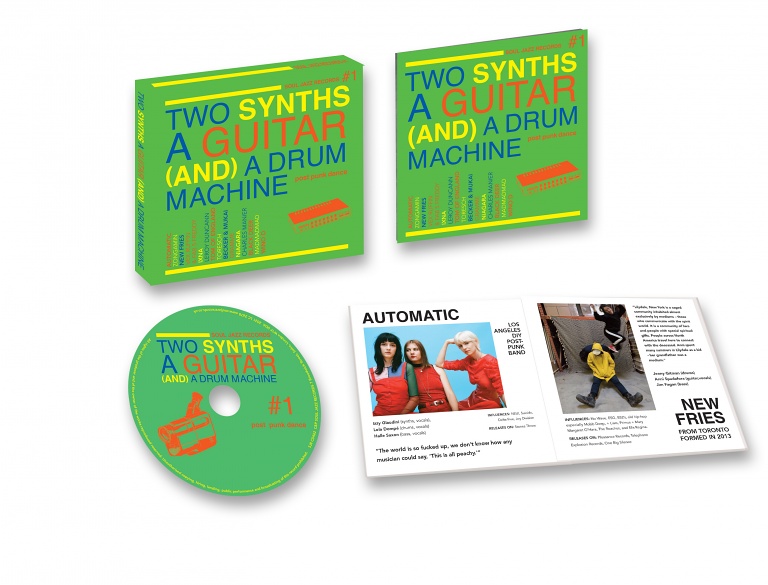 V/A - Two Synths, A Guitar (And) A Drum Machine - CD - Image 2