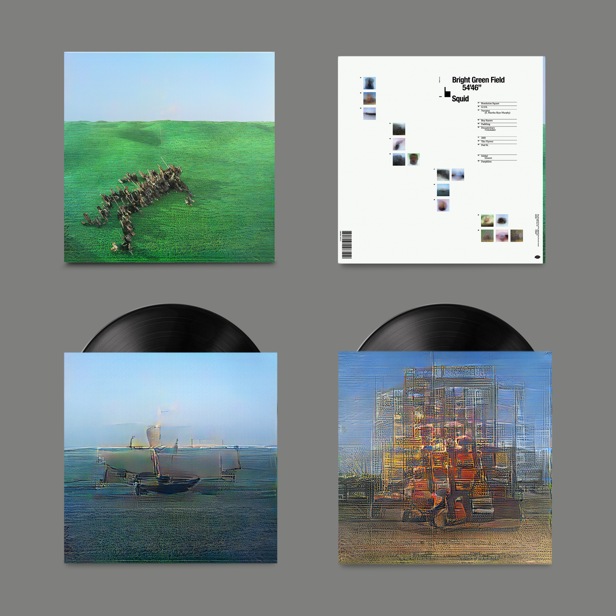 Squid - Bright Green Field - 2LP - Image 2
