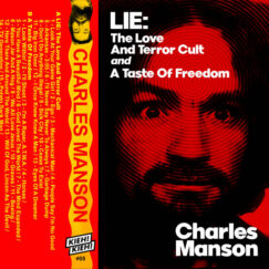 Charles Manson - Lie - K7+Artwork
