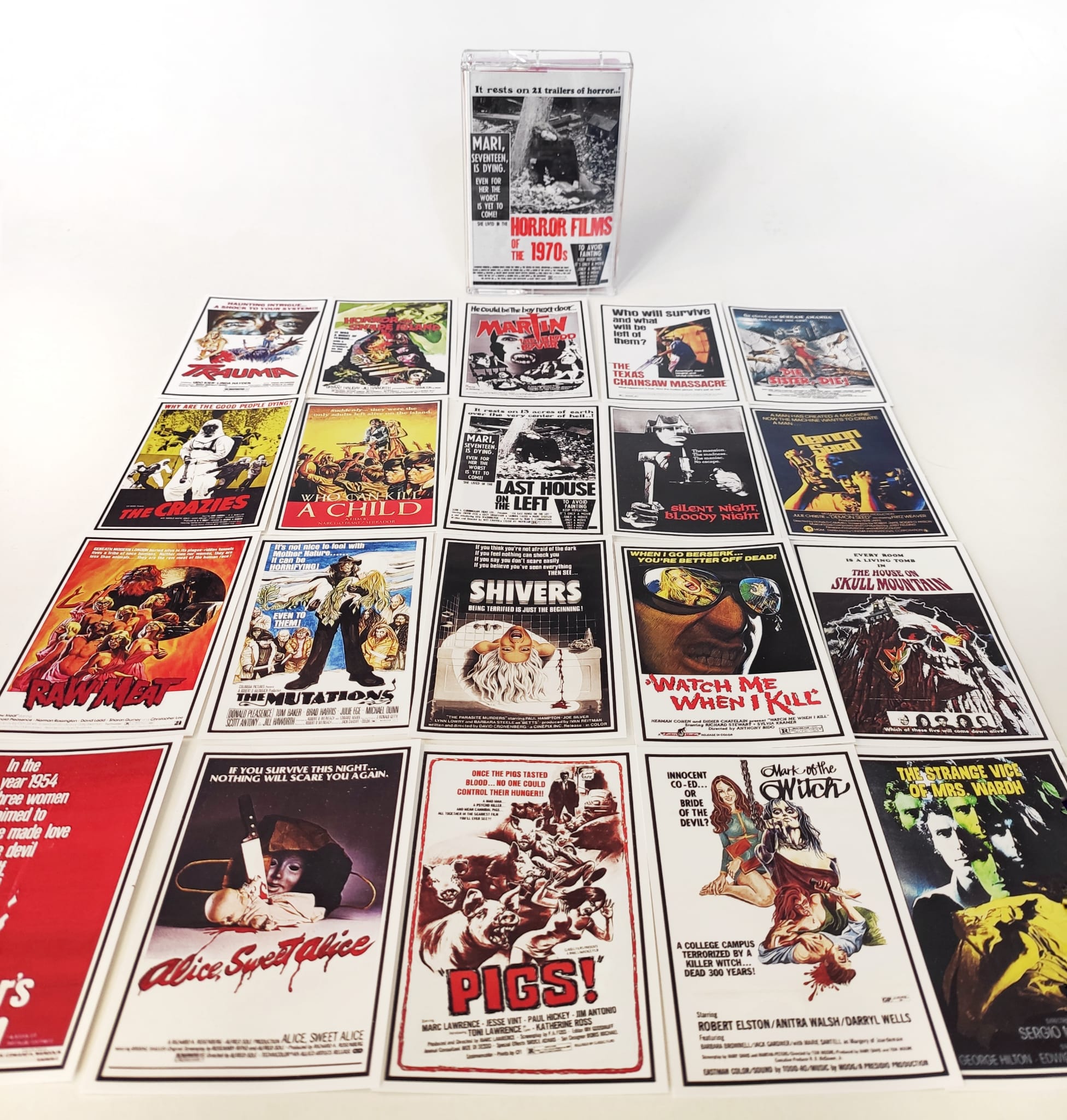 V/A - Horror Films of the 1970s - K7+Artwork - Image 2