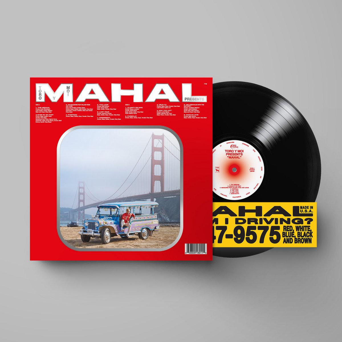 Toro Y Moi - Mahal - LP - Image 2