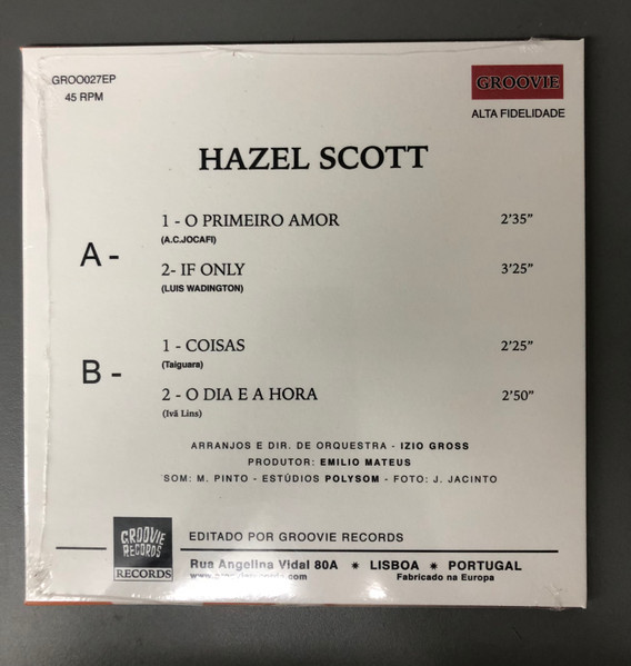 Hazel Scott - Primeiro Amor - 7" (Blue) - Image 2