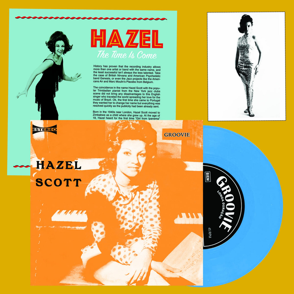 Hazel Scott - Primeiro Amor - 7" (Blue) - Image 3
