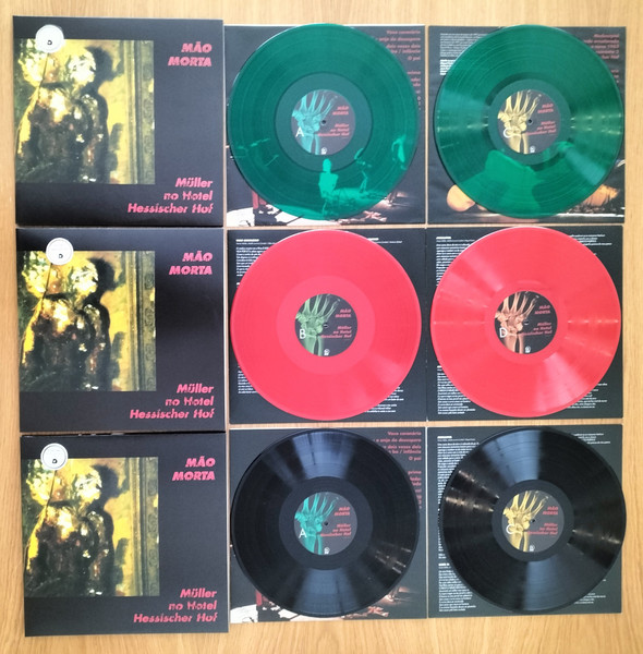 Mão Morta - Müller No Hotel Hessischer Hof - LP (Green) - Image 2
