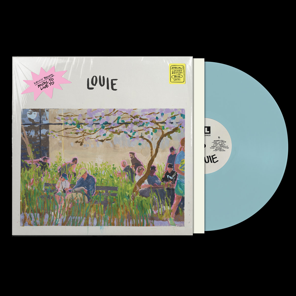Kenny Beats - Louie - LP (Blue) - Image 2