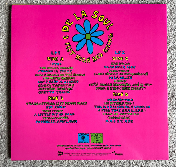 De La Soul - 3 Feet High and Rising - 2LP (Yellow) - Image 2
