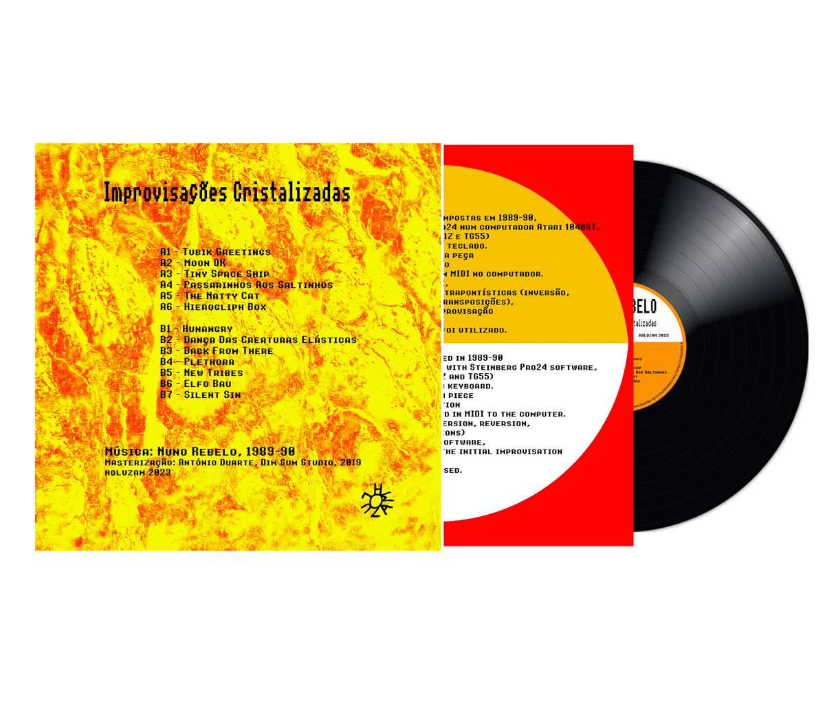 Nuno Rebelo - Improvisações Cristalizadas - LP - Image 3