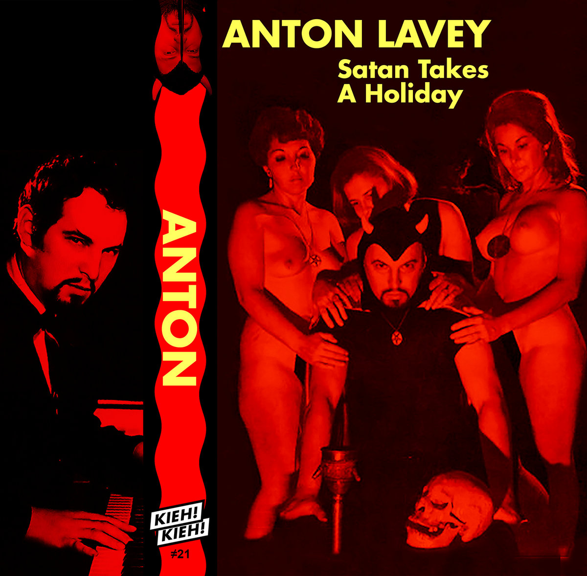 Anton LaVey - Satan Takes A Holiday - 2K7+Artwork
