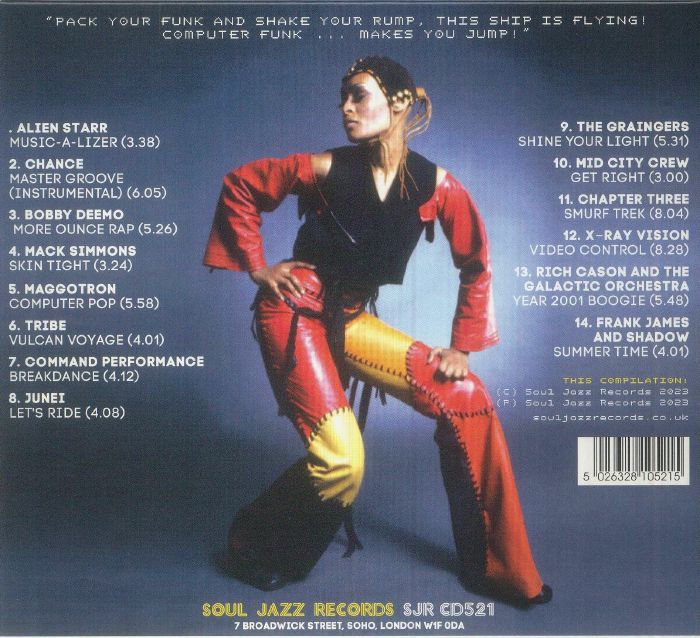 V/A - Space Funk 2: Afro Futurist Electro Funk in Space 1976-84 - CD - Image 2