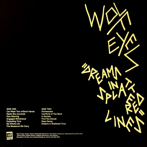 Wolf Eyes - Dreams In Splattered Lines - LP - Image 2