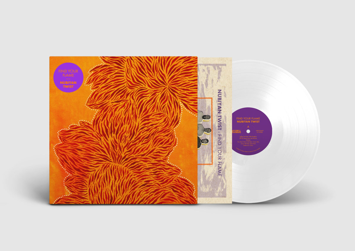 Nubiyan Twist - Find Your Flame - LP (White) - Image 2