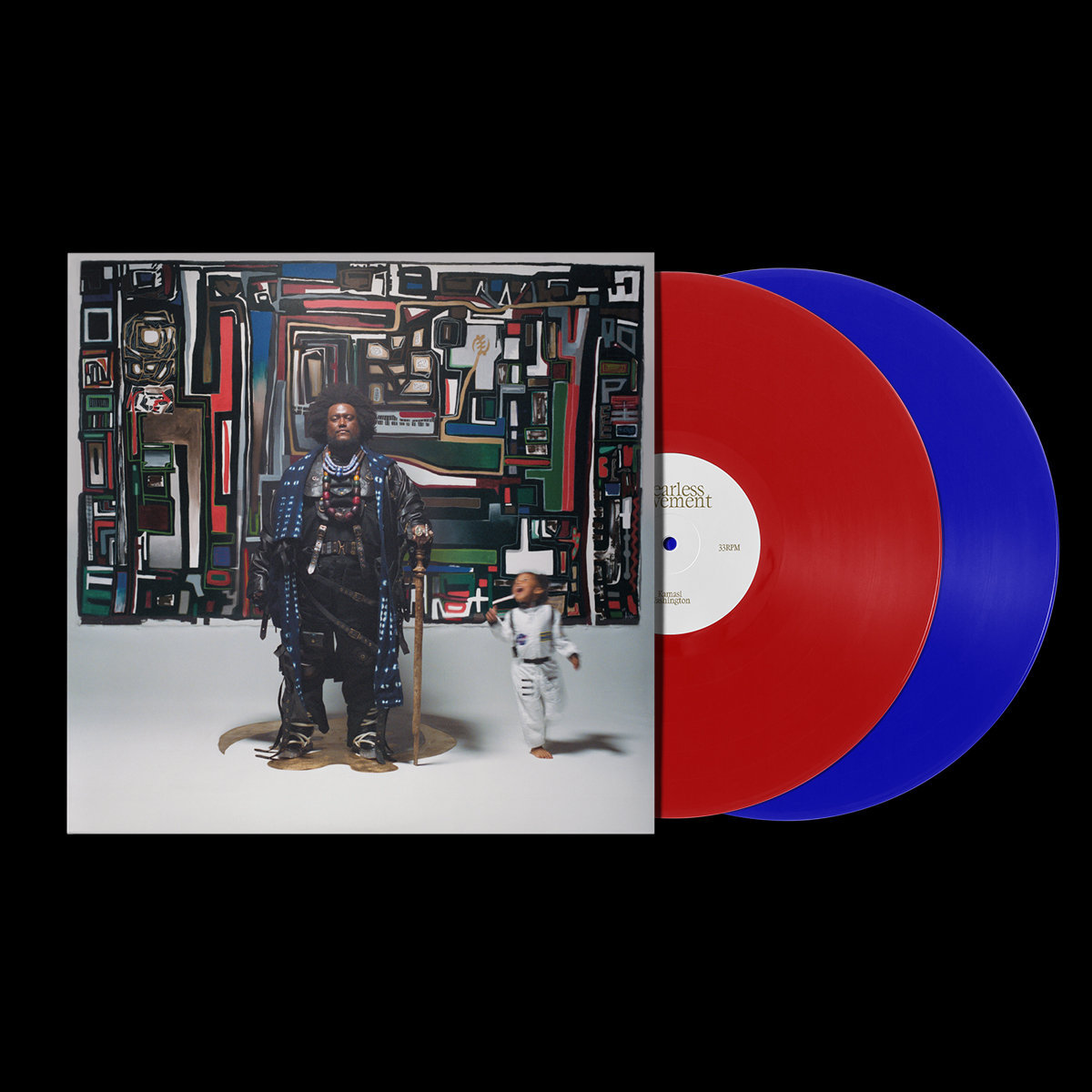 Kamasi Washington - Fearless Movement - 2LP (Red/Blue) - Image 2