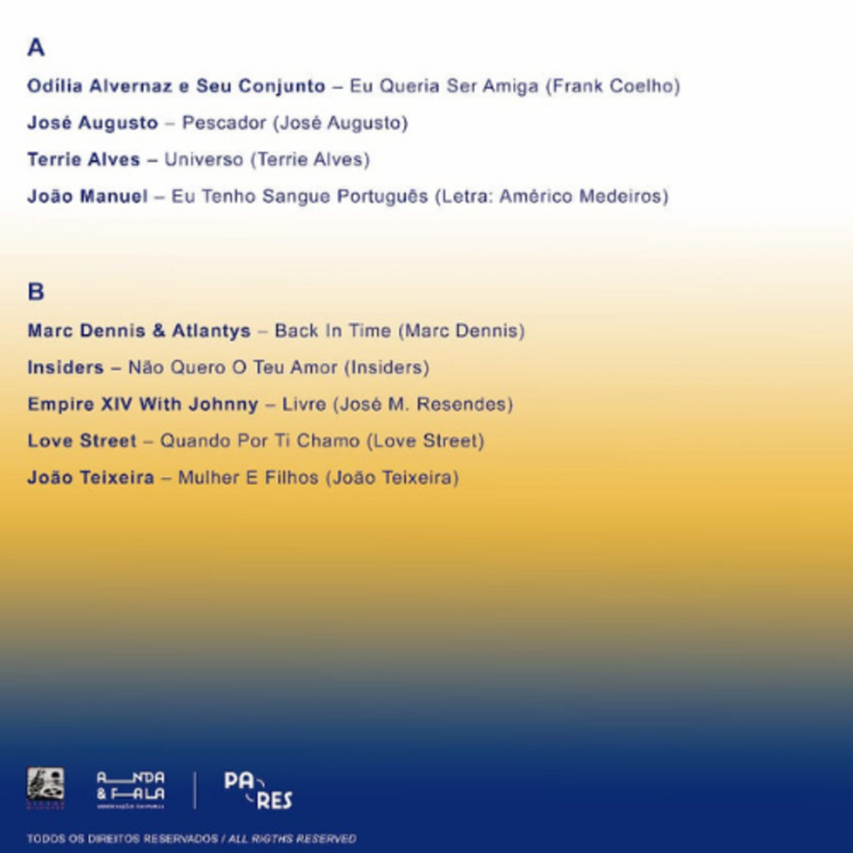 V/A - Calafonas: Music From The Azorean And Portuguese Diaspora 1970’s-1980’s - LP - Image 2