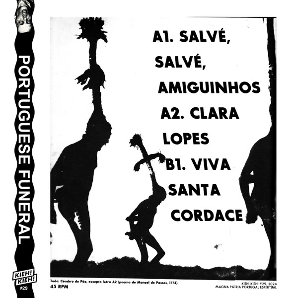 Portuguese Funeral - Salvé, Sálve, Amiguinhos - 7"+Artwork - Image 2