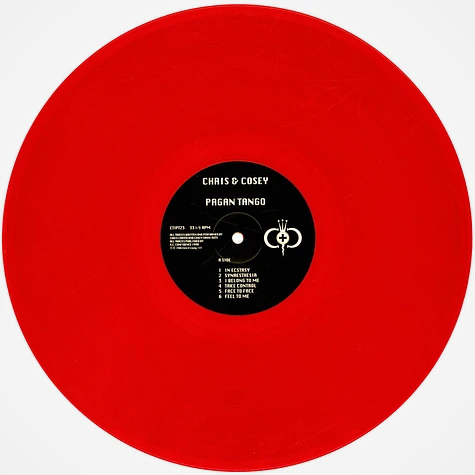 Chris & Cosey - Pagan Tango - LP (Red) - Image 3