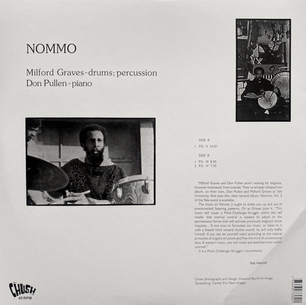 Milford Graves / Don Pullen - Nommo - LP - Image 2