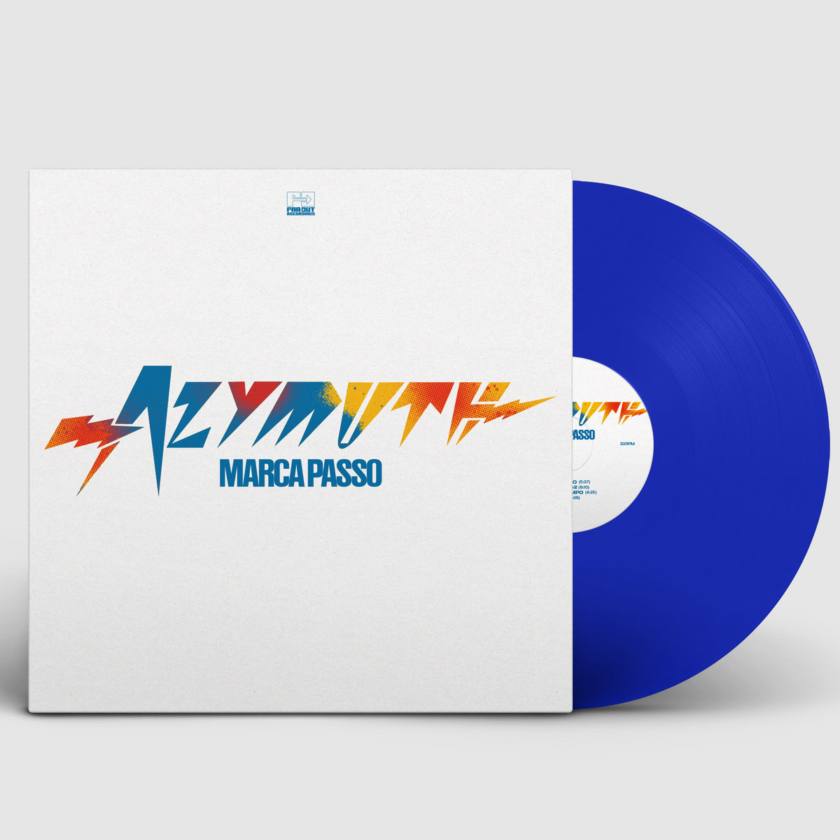 Azymuth - Marca Passo - LP (Blue) - Image 2