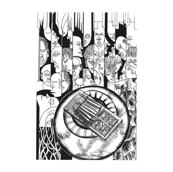 Duo Ouro Negro - Blackground - LP - Image 2